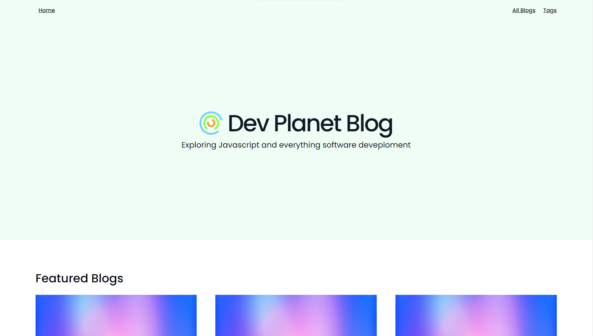 Dev Planet Blog